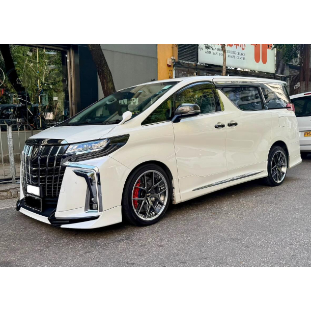 【全新含安裝】日本BBS RIS 20寸9J 5-114 DB適合特斯拉3豐田ALPHARD LEXUS NX/RX 圖片 5