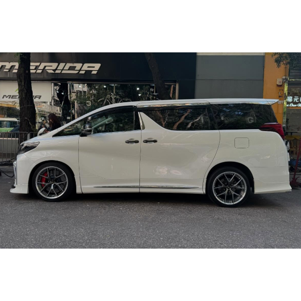 【全新含安裝】日本BBS RIS 20寸9J 5-114 DB適合特斯拉3豐田ALPHARD LEXUS NX/RX 圖片 6