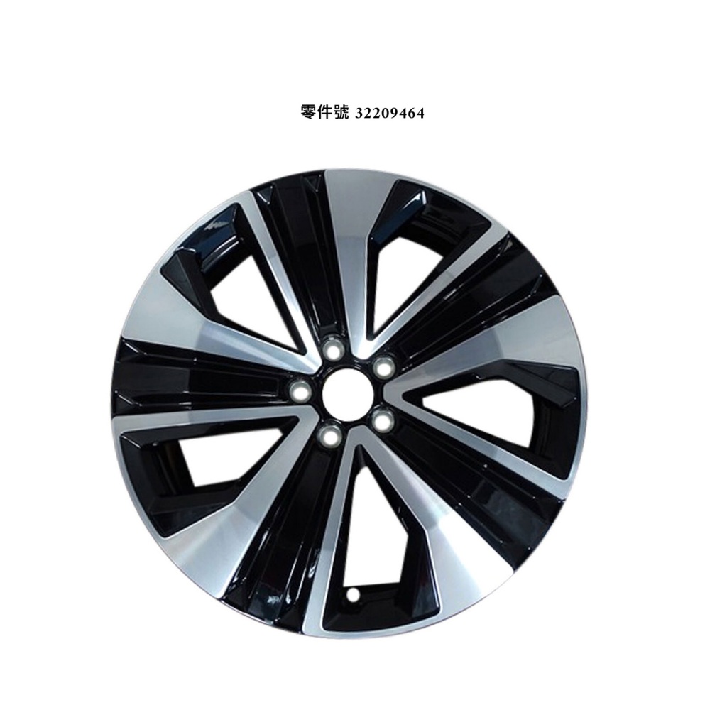 【預定】原裝VOLVO 19 吋 x 8 吋 5 輻開放式黑鑽切割 零件編號：32209464 圖片 1